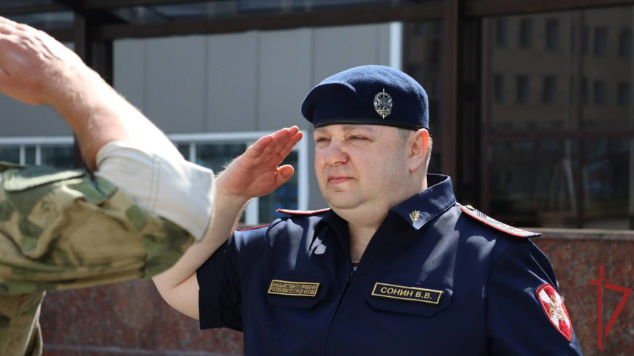 Вернувшийся из районов СВО сводный отряд спецназа Росгвардии встретили в Москве