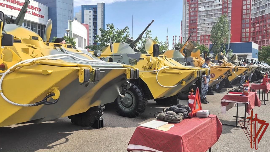 1 августа в Главном управлении Росгвардии по г. Москве отмечается День подразделений тылового обеспечения (видео)