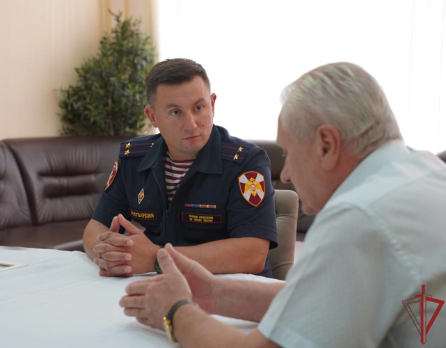 Круглый стол с Советом ветеранов состоялся в столичном главке Росгвардии