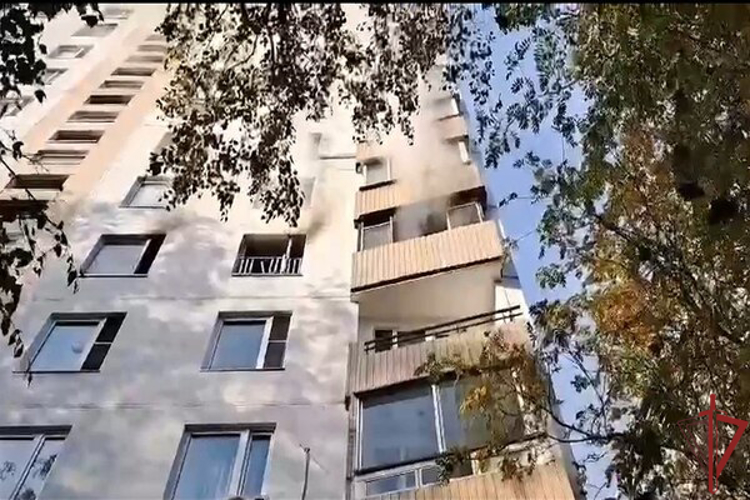 Сотрудники Росгвардии предотвратили пожар в Москве