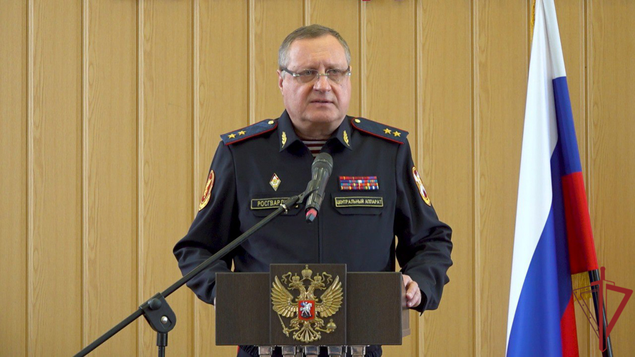 Начальник  Главного управления вневедомственной охраны Росгвардии поздравил сотрудников столичной вневедомственной охраны с их профессиональным праздником
