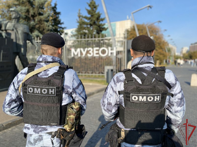 Росгвардейцы обеспечили безопасность в период проведения спортивных и культурных мероприятий в Москве