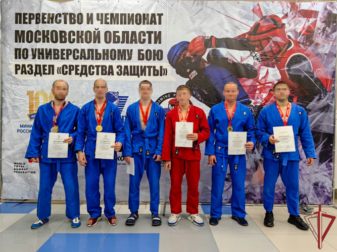Сотрудники московского СОБР Росгвардии стали чемпионами по универсальному бою