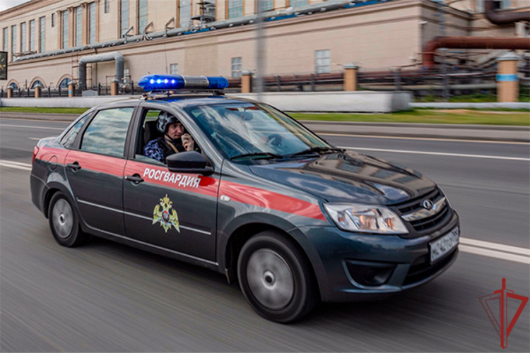 Столичные росгвардейцы задержали подозреваемого в нанесении ножевого ранения 