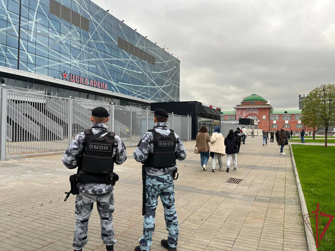 Росгвардия обеспечила правопорядок на спортивных мероприятиях в Москве