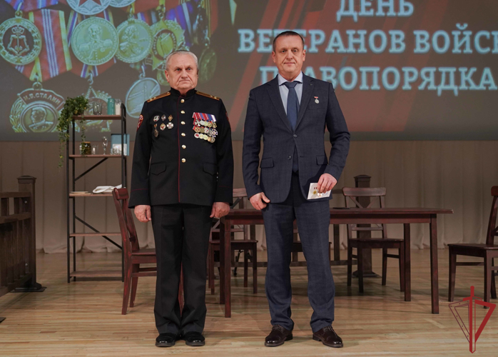 В столичном главке Росгвардии отметили День ветеранов войск правопорядка