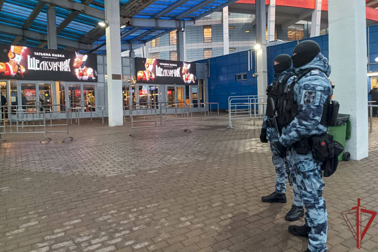 Росгвардейцы обеспечили правопорядок на МЕЖДУНАРОДНОМ БАСКЕТБОЛЬНОМ МАТЧЕ в Москве