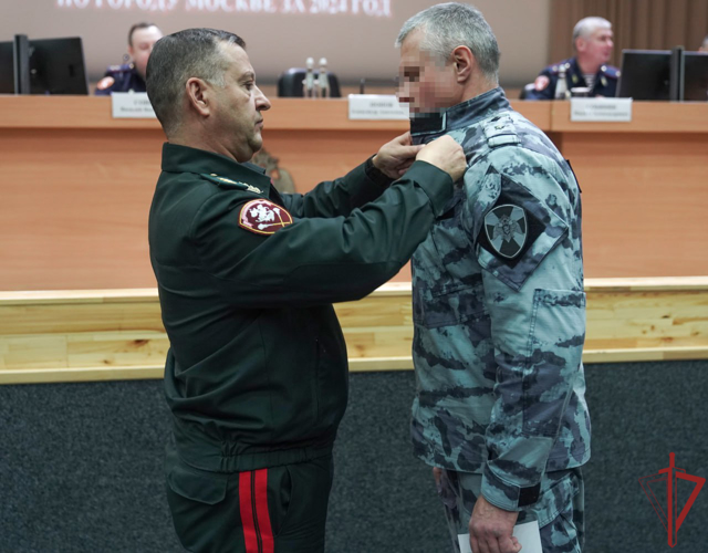 В столичном главке Росгвардии подвели итоги служебно-боевой деятельности за 2024 год