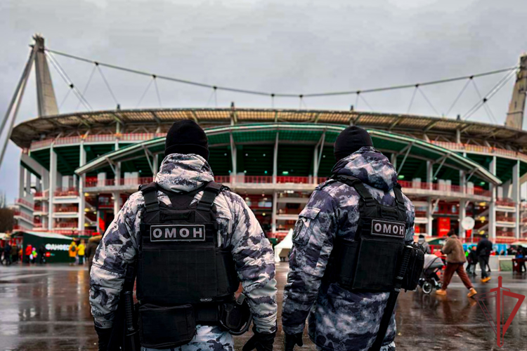 Росгвардейцы обеспечили безопасность на спортивных мероприятиях в Москве