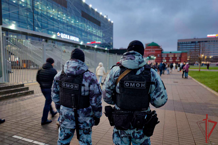 Росгвардейцы обеспечили безопасность на спортивных мероприятиях в Москве