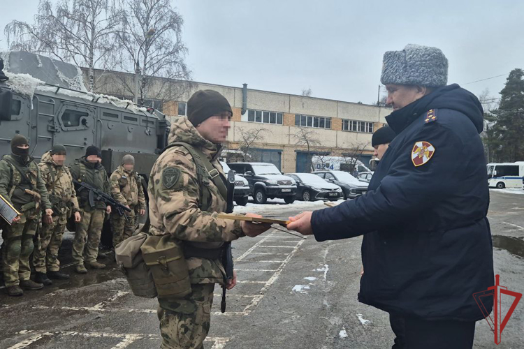 Сводные отряды спецподразделений столичной Росгвардии вернулись из служебной командировки