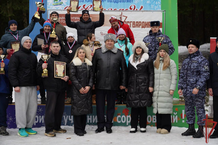 В столичном главке Росгвардии определили лучших в зимнем троеборье (видео)