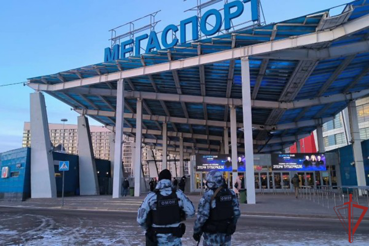 Росгвардия обеспечила безопасность матчей КХЛ в Москве