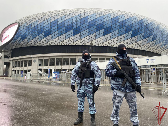 Росгвардия обеспечила безопасность хоккейных матчей в Москве