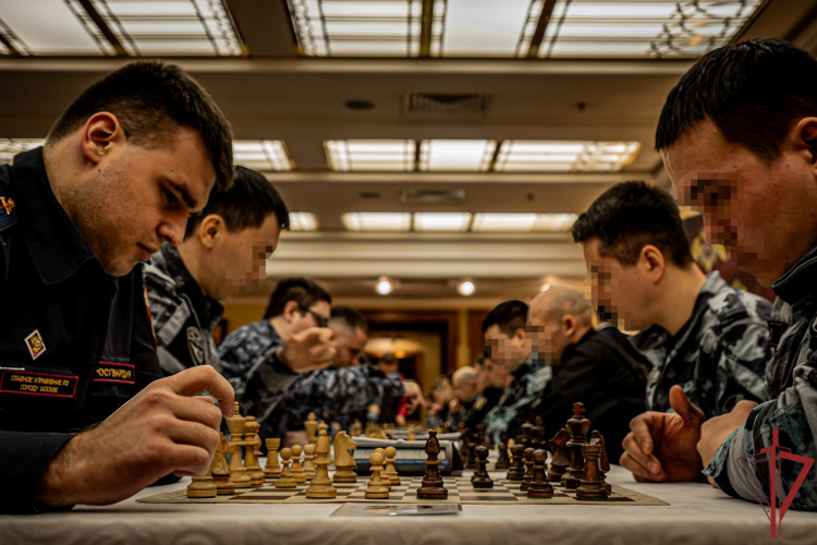 Чемпионат по шахматам среди росгвардейцев завершился в Москве 