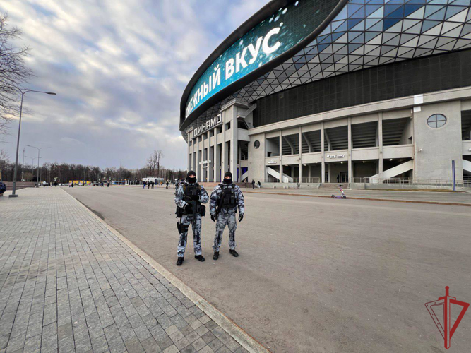 Росгвардейцы обеспечили безопасность во время проведения спортивных мероприятий в Москве