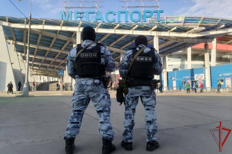 Охрану общественного порядка и безопасность спортивных мероприятий  в Москве обеспечила Росгвардия
