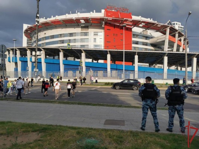 Росгвардия обеспечила безопасность в ходе баскетбольного матча в Москве