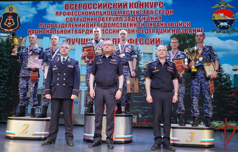 Московские росгвардейцы взяли "серебро" на Всероссийском конкурсе профмастерства
