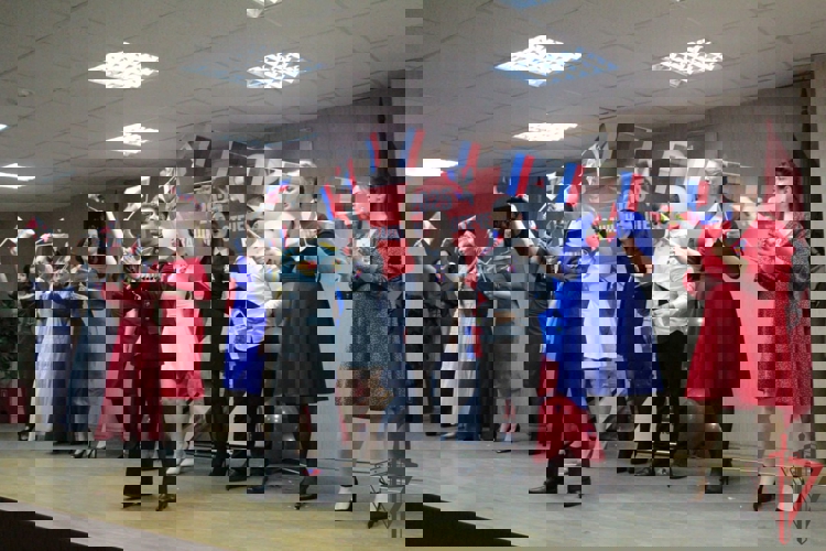 Концерт в честь Дня России прошёл в Центре профессиональной подготовки столичных росгвардейцев