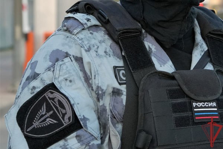 Сотрудники спецназа Росгвардии задержали скрывающего от правосудия гражданина в центре Москвы (видео)