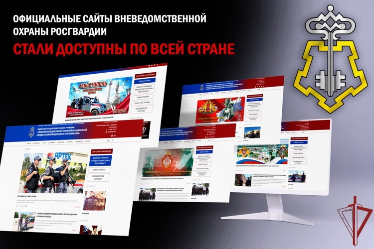 Официальные сайты вневедомственной охраны Росгвардии стали доступны по всей стране