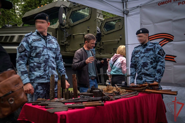 Столичные росгвардейцы приняли участие в фестивале «Россия - Родина моя» (видео)