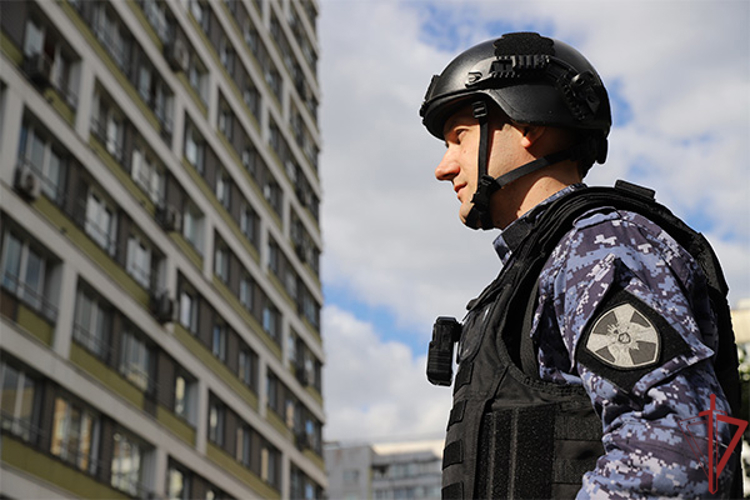 Сотрудники Росгвардии задержали вора, проникшего на охраняемый объект (видео)