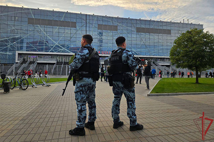 Росгвардии обеспечила правопорядок на крупнейших спортивных матчах в Москве