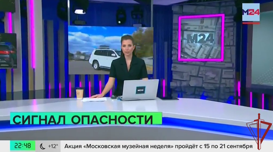 Столичные росгвардейцы провели учения по реагированию на тревожные сигналы с охраняемого автотранспорта