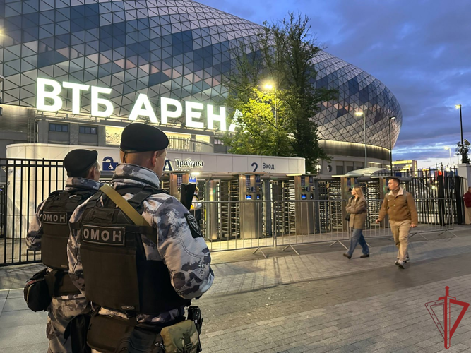 Росгвардия обеспечила безопасность матча КХЛ