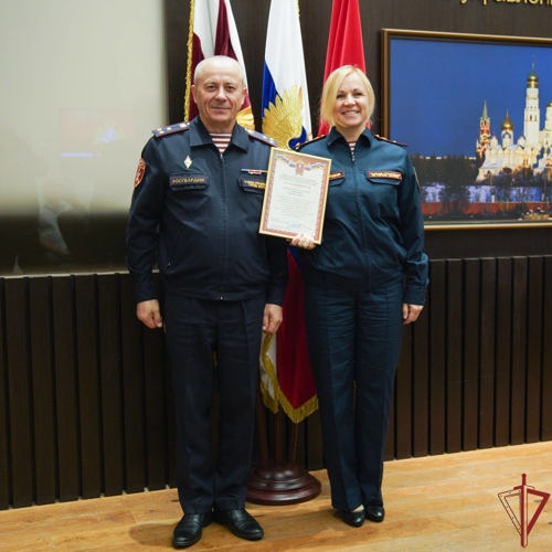 Круглый стол в честь Дня военно-политической работы прошел в столичном главке Росгвардии