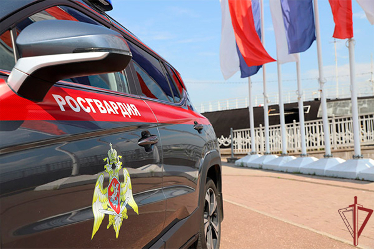 Росгвардейцы задержали дебошира в центре Москвы (видео)