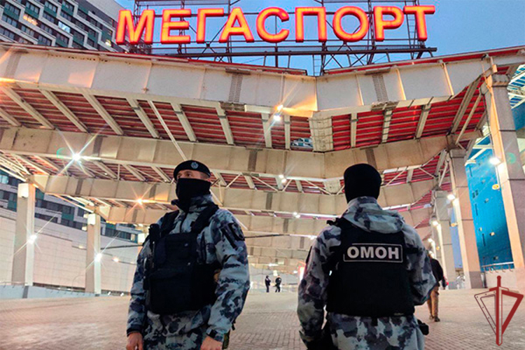 Росгвардия обеспечила безопасность на матче КХЛ «Спартак» – «Шанхайские драконы» в Москве