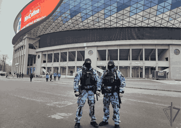 В Москве Росгвардия обеспечила безопасность хоккейного матча
