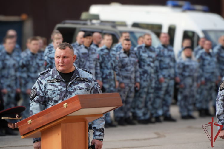 В столичном главке Росгвардии отметили день образования подразделений ОМОН (видео)