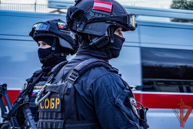 При поддержке спецназа Росгвардии задержан подозреваемый в посягательстве на жизнь сотрудника правоохранительных органов (видео)