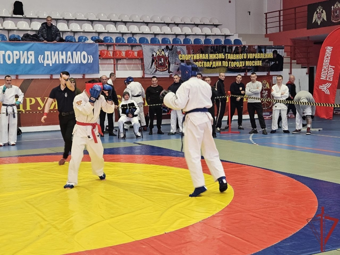 Столичные росгвардейцы одержали победу на Чемпионате Центрального округа по рукопашному бою