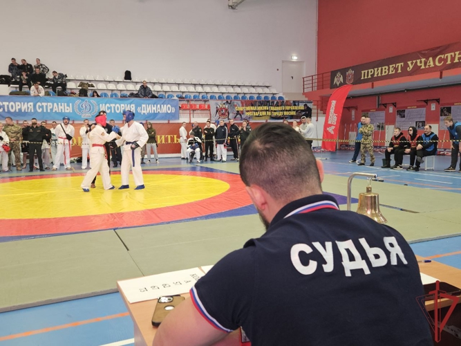 Столичные росгвардейцы одержали победу на Чемпионате Центрального округа по рукопашному бою