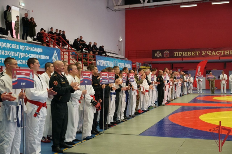Столичные росгвардейцы одержали победу на Чемпионате Центрального округа по рукопашному бою