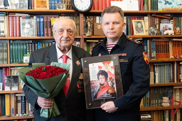Ветеран вневедомственной охраны Главного управления Росгвардии по городу Москве стал героем рубрики «Всегда в строю» (видео)