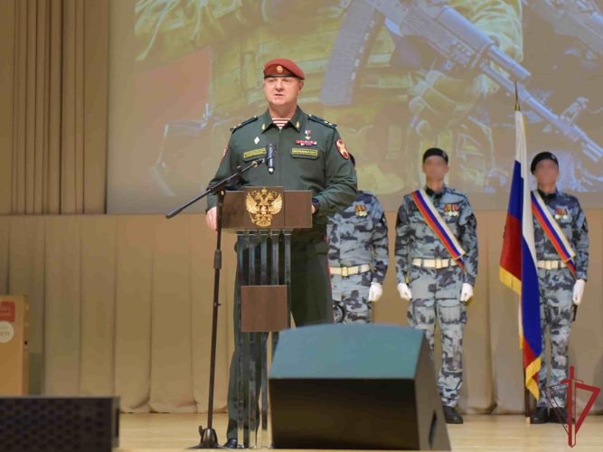     В Главном управлении Росгвардии по городу Москве прошло мероприятие, посвящённое дню образования ОМОН «Авангард»
