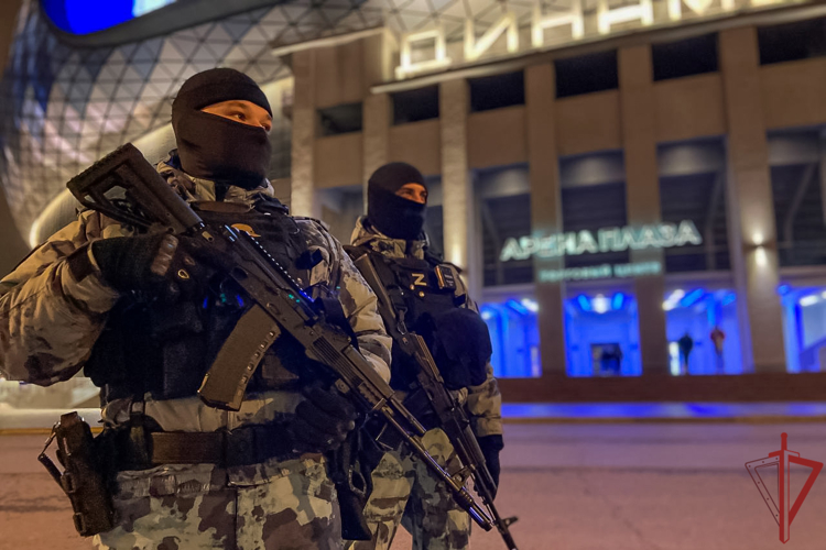 Московские росгвардейцы обеспечили безопасность матчей КХЛ