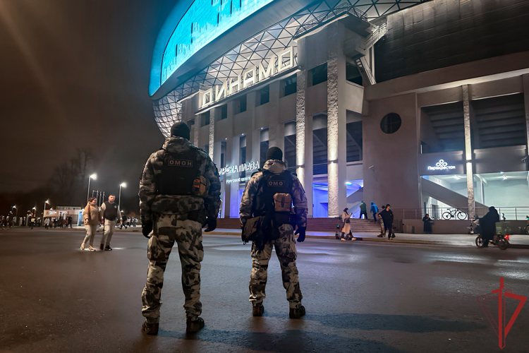 Росгвардия обеспечила безопасность матчей КХЛ и РПЛ в Москве