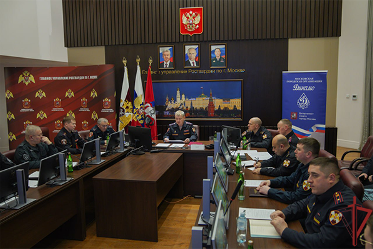 В столичном главке Росгвардии подвели итоги спортивных достижений подразделений в 2025 году