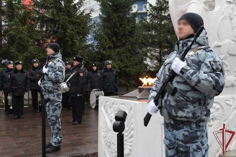 В московском ОМОН «Авангард» почтили память первого командира