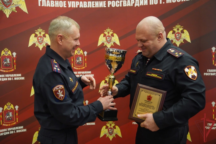 В столичном главке Росгвардии подвели итоги спортивных достижений подразделений в 2025 году