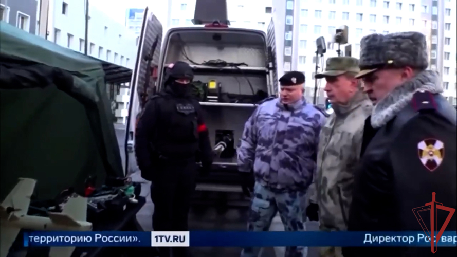 Директор Росгвардии генерал армии Виктор Золотов совершил рабочую поездку в Главное управление Росгвардии по городу Москве (видео)