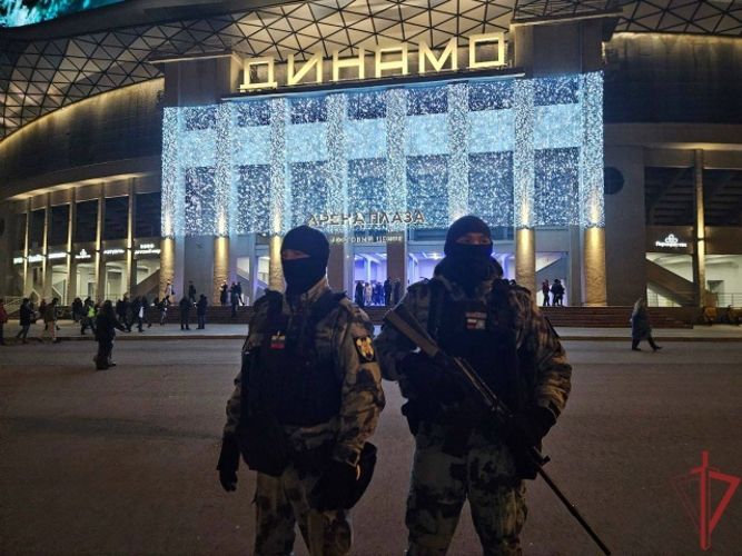 Охрану общественного порядка и безопасность на спортивных мероприятиях в Москве обеспечила Росгвардия