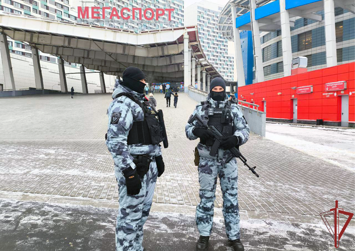Безопасность матча по баскетболу в Москве обеспечила Росгвардия